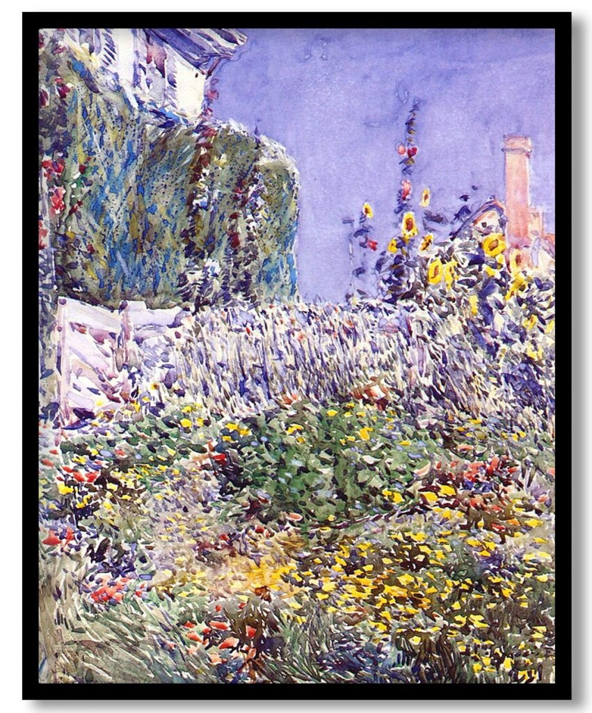Dexter`s Garden by Childe Hassam (1892)