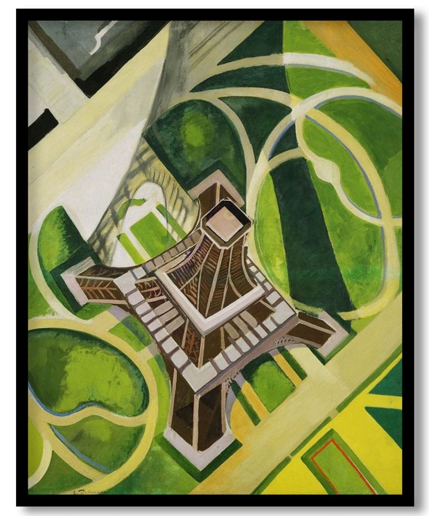 Eiffel Tower by Robert Delaunay (1922)