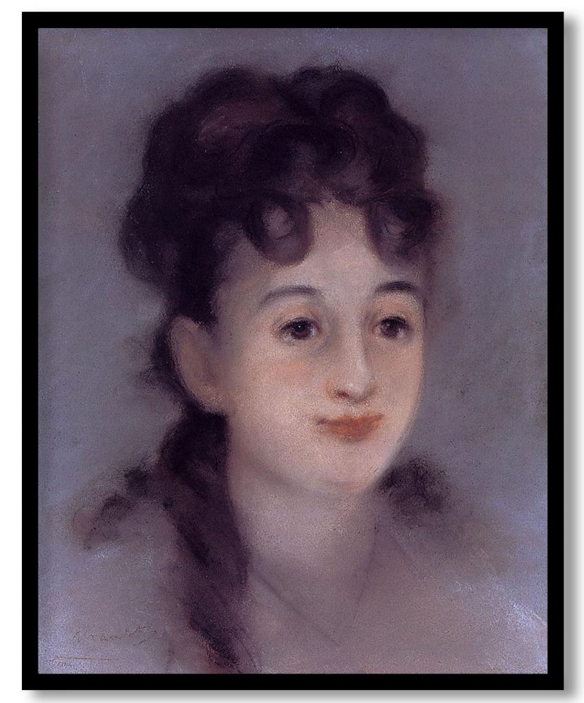 Eva Gonzales by Edouard Manet (1878)