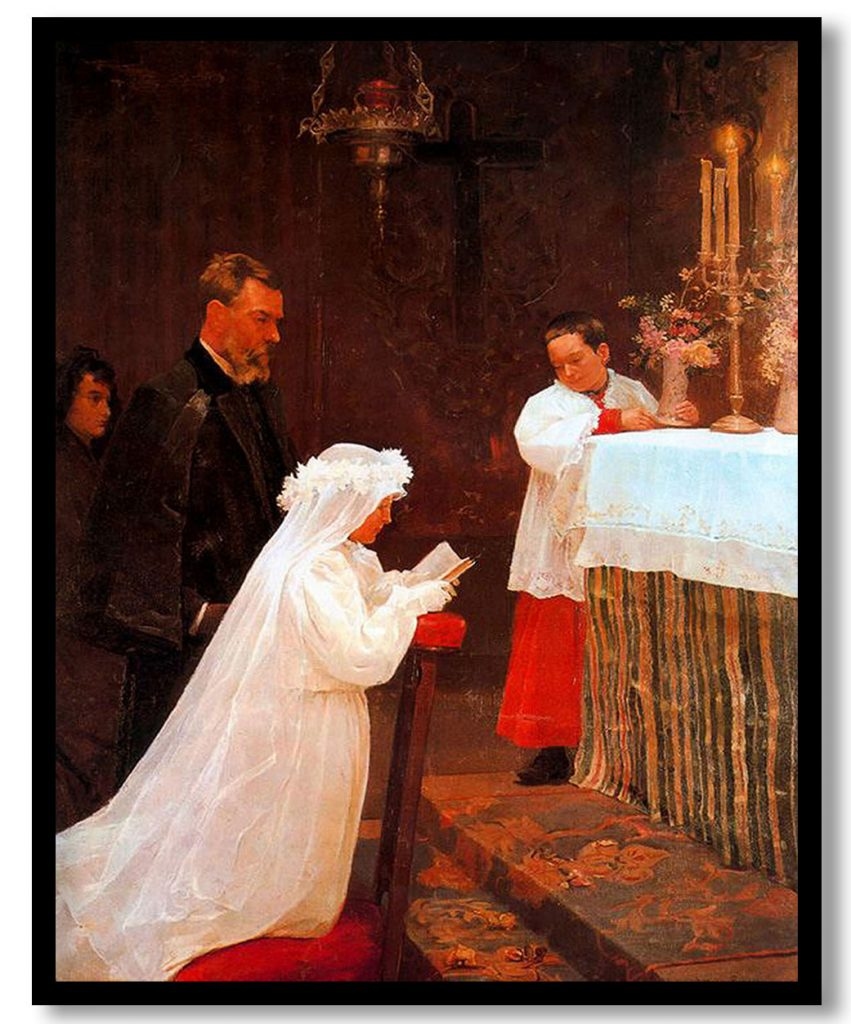 First Communion by Pablo Picasso (1896)