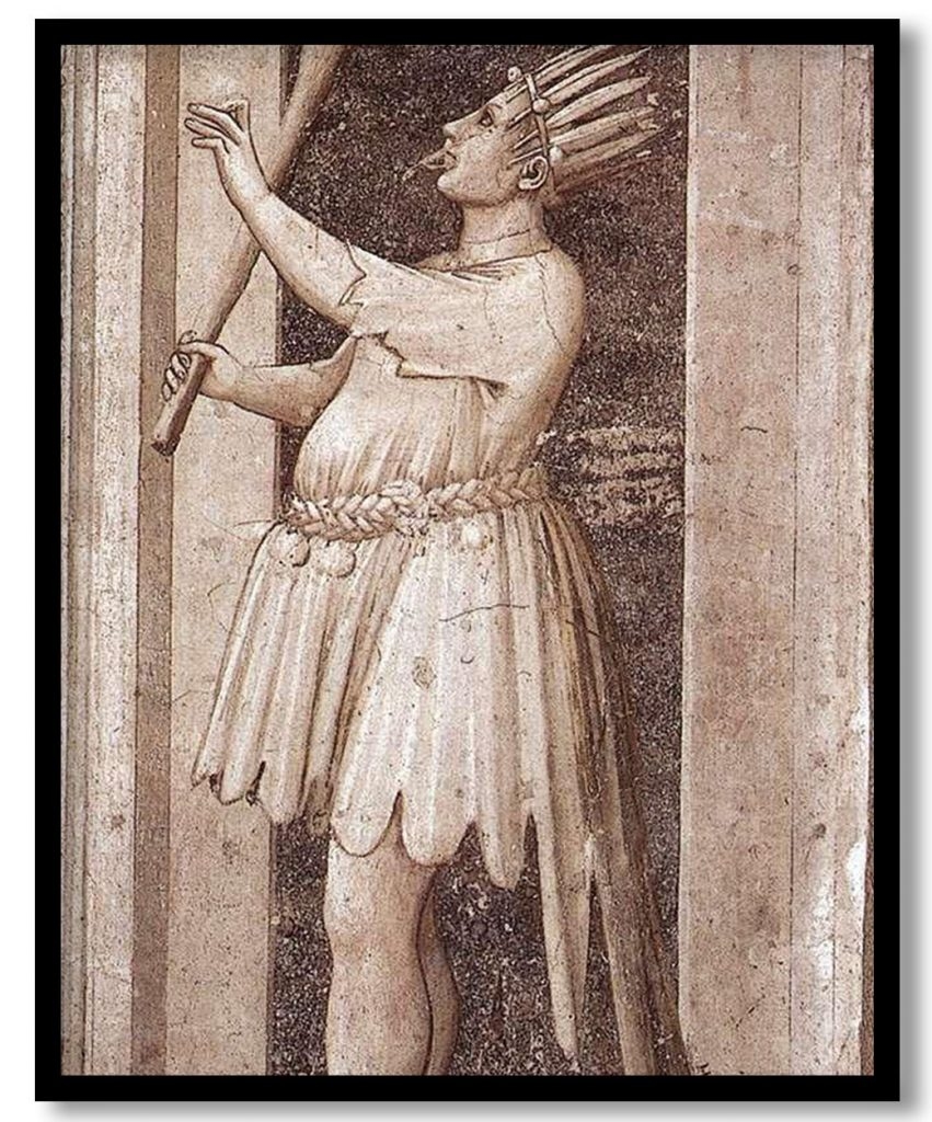 Foolishness by Giotto (1306)