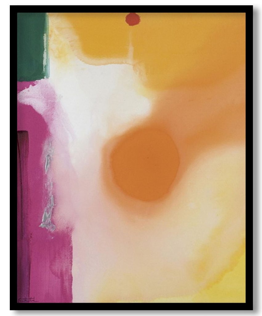 Bullseye by Helen Frankenthaler (1989)