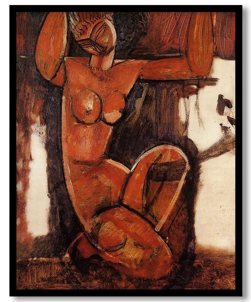 Caryatid by Amedeo Modigliani (1912)