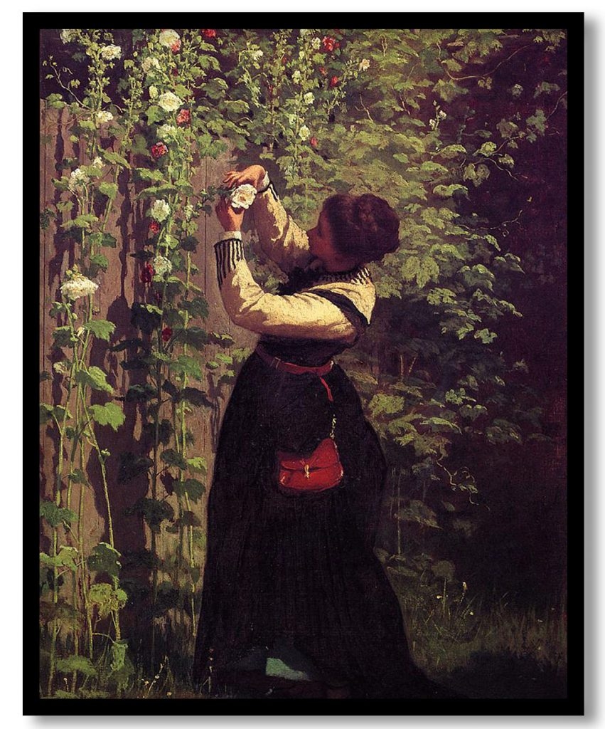 Catching the Bee by Eastman Johnson (1872)