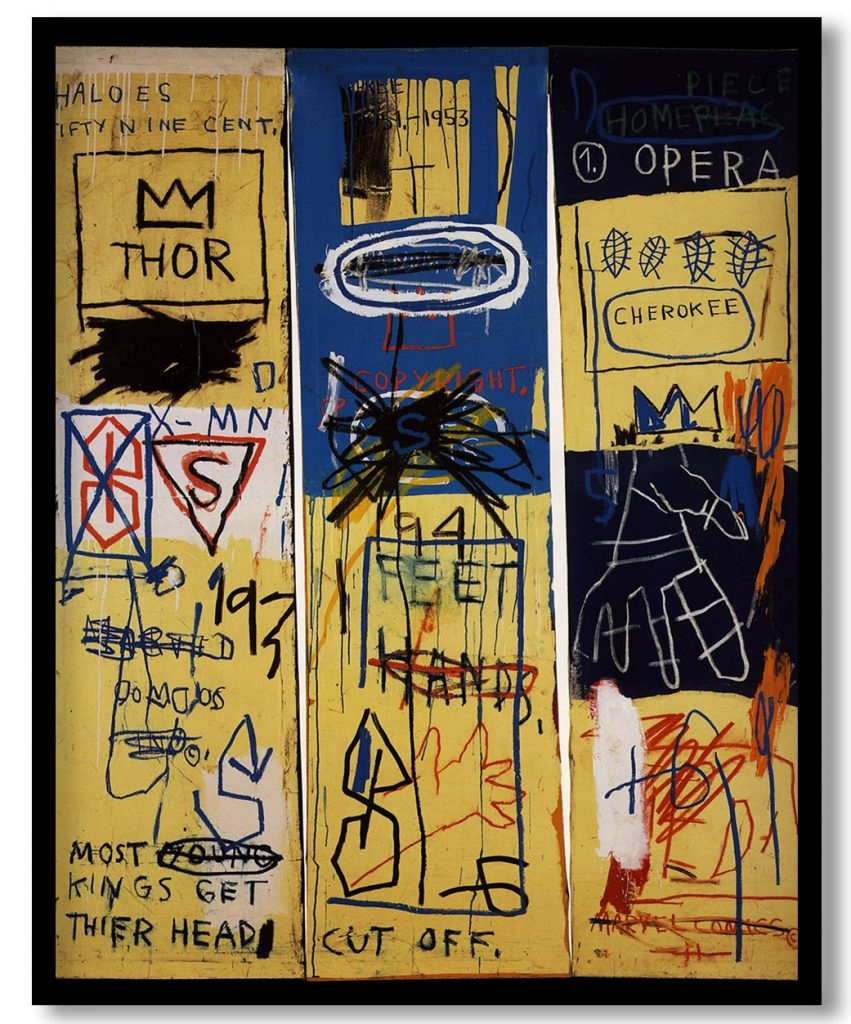 Charles the First by Jean Michel Basquiat (1982)