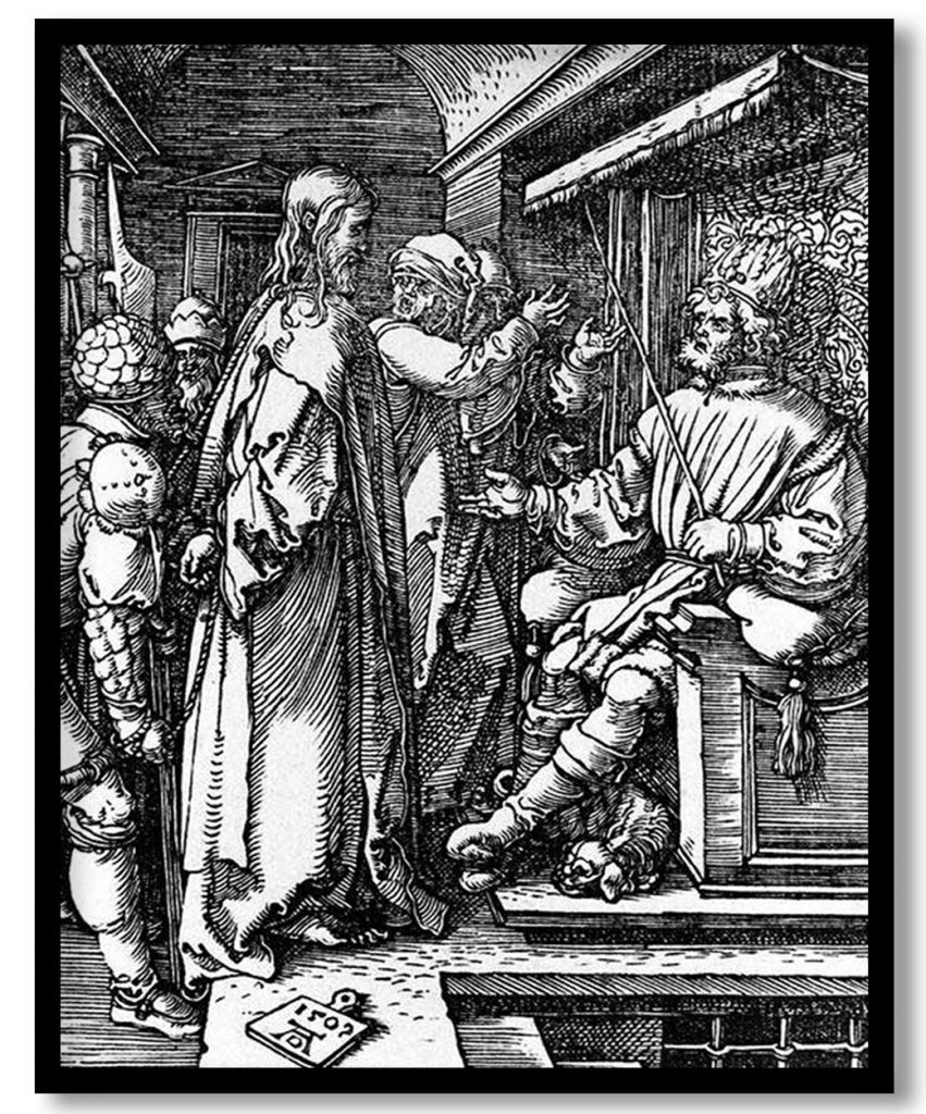 Christ before Herod by Albrecht Durer (1509)