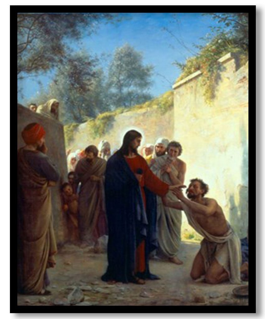 Christ Healing by Carl Bloch (Date Unknown)