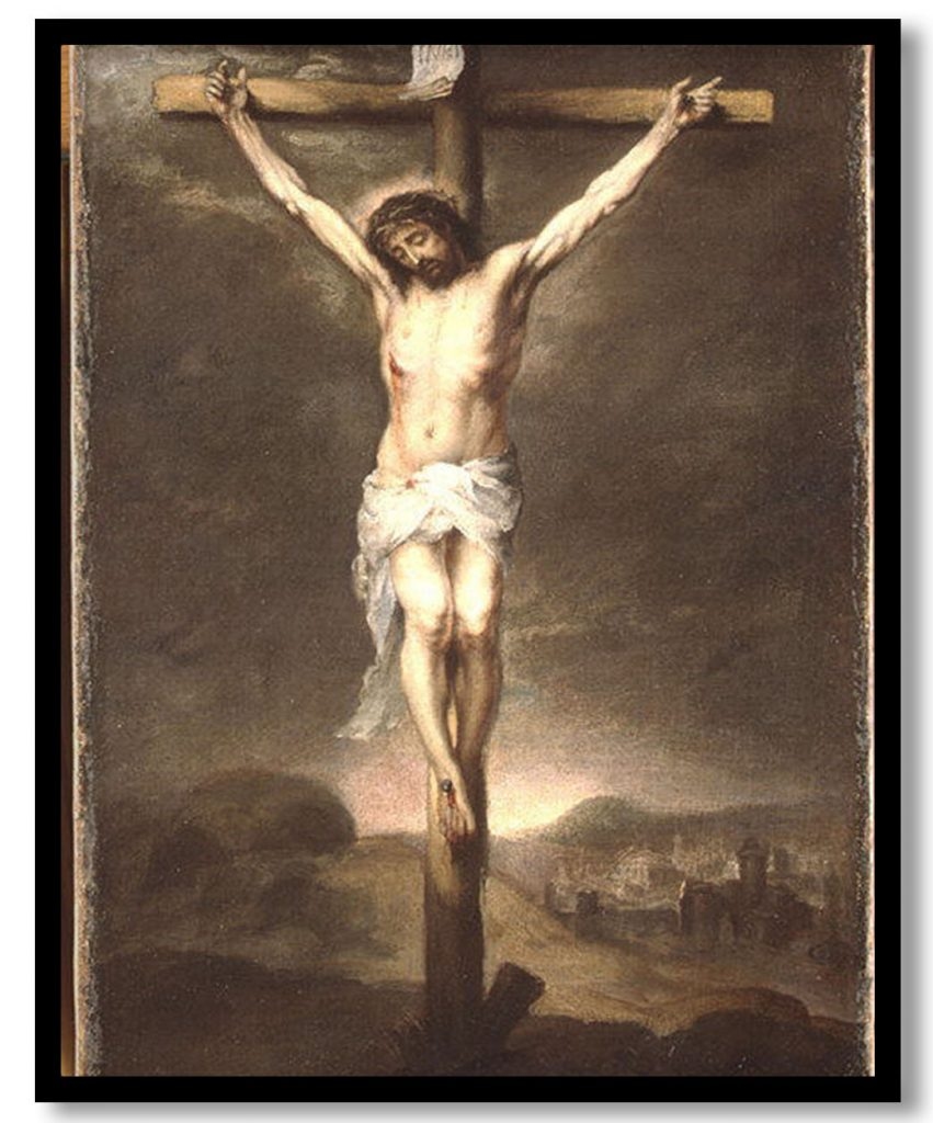 Christ on the Cross by Bartolome Esteban Murillo (1665)