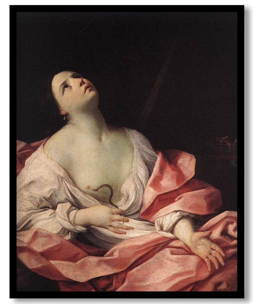 Cleopatra by Guido Reni (1630)