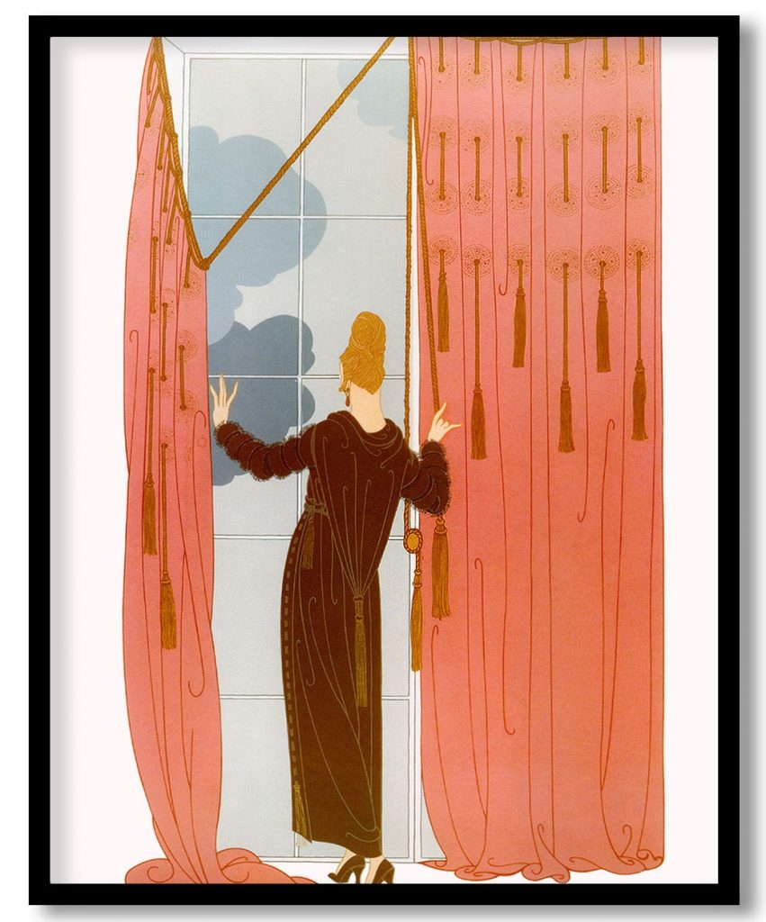 Cloudy Morning by Erte (Date Unknown)