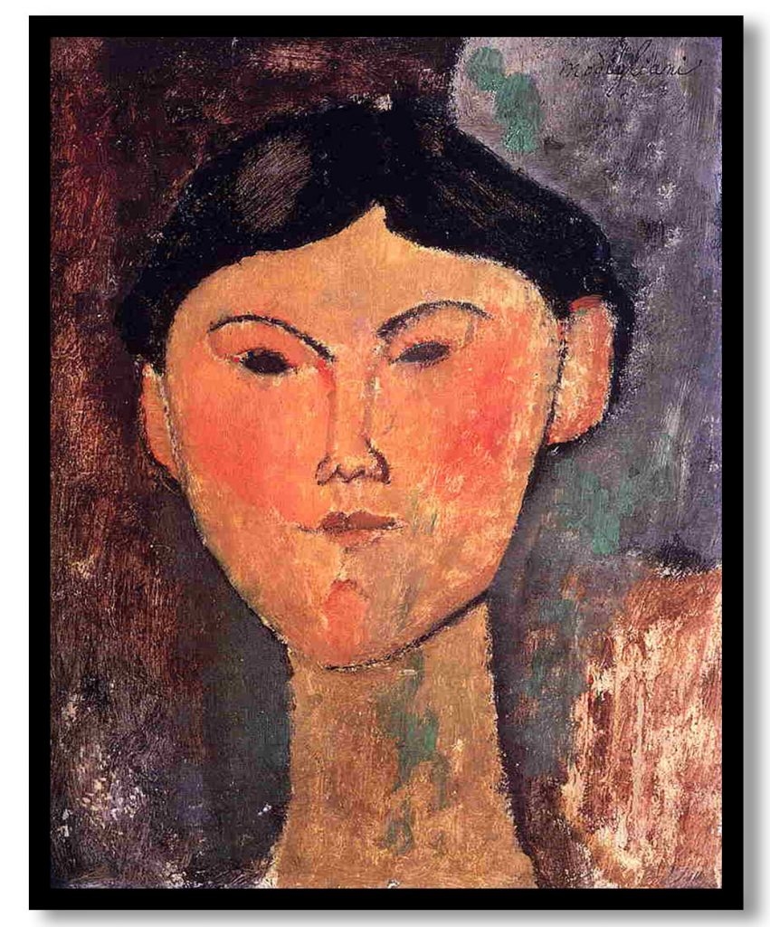 Beatrice Hastings by Amedeo Modigliani (1915)