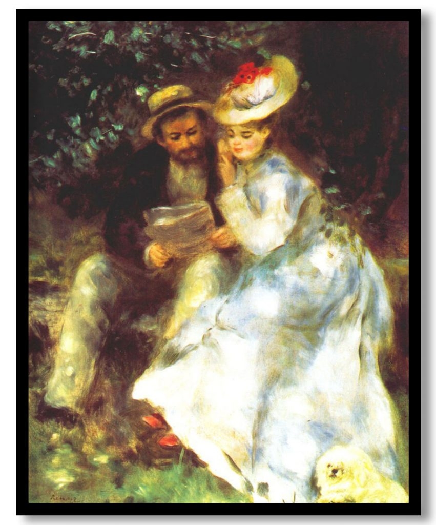 Confidences by Pierre Auguste Renoir (1875)