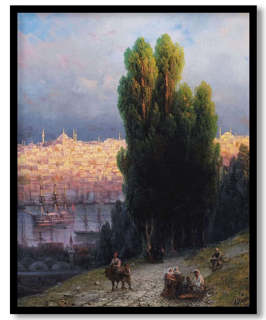 Constantinople by Ivan Aivazovsky (1880)