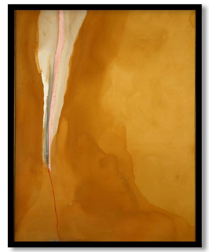 Coral Wedge by Helen Frankenthaler (1972)