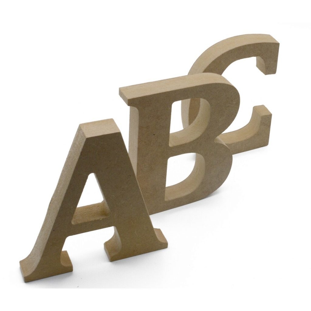 Custom 3D Wood Lettering Wall Sculpture