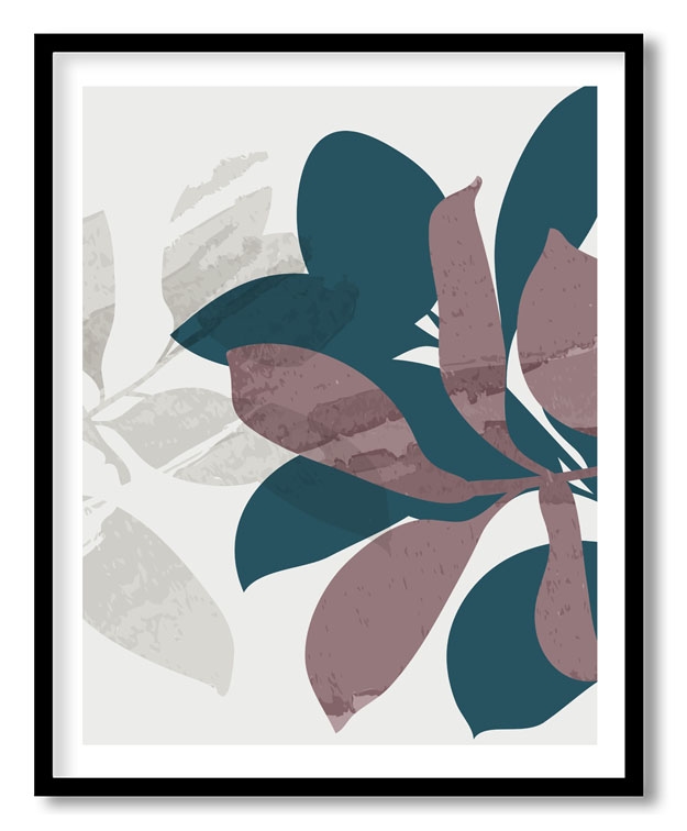 Abstract leaves botanical foliage