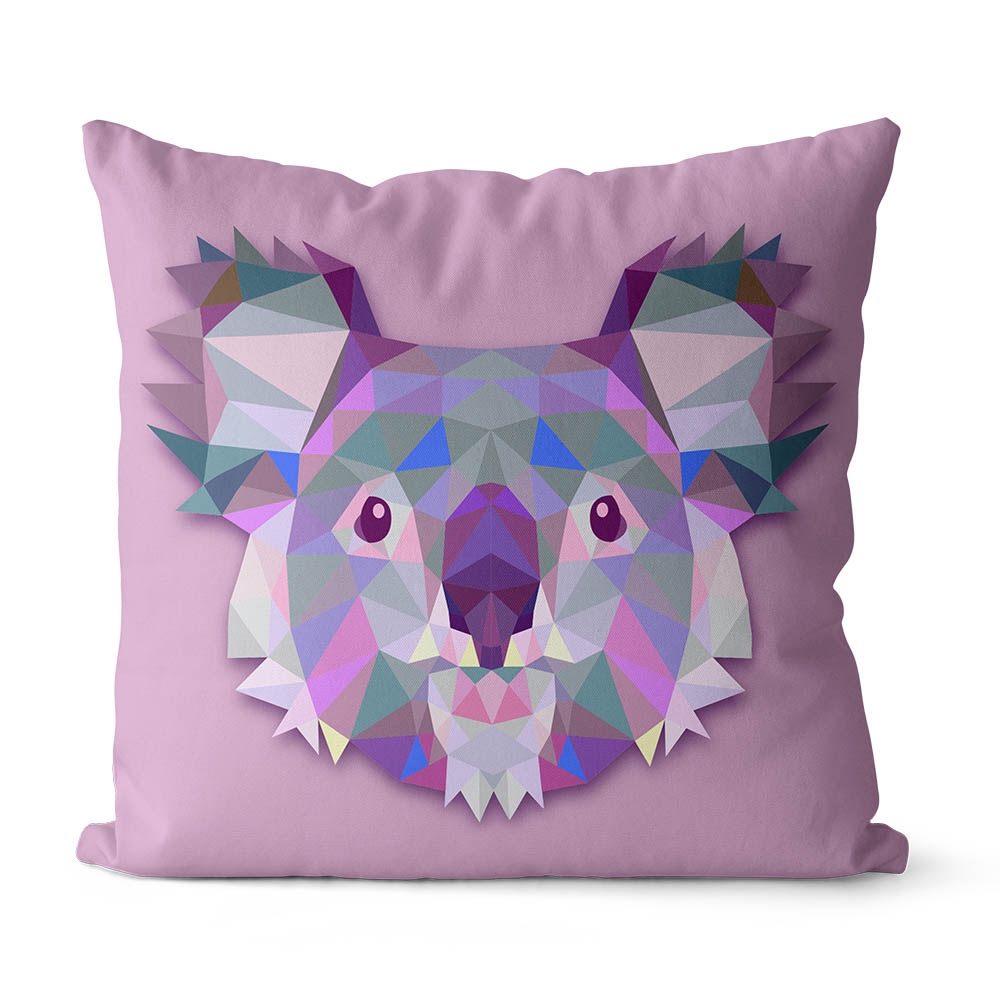 Low Poly Colorful Koala