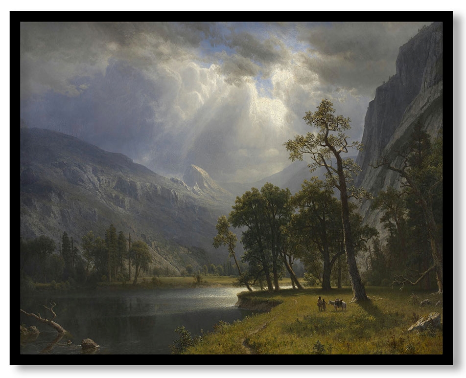Mount Starr King, Yosemite by Albert Bierstadt (1866)