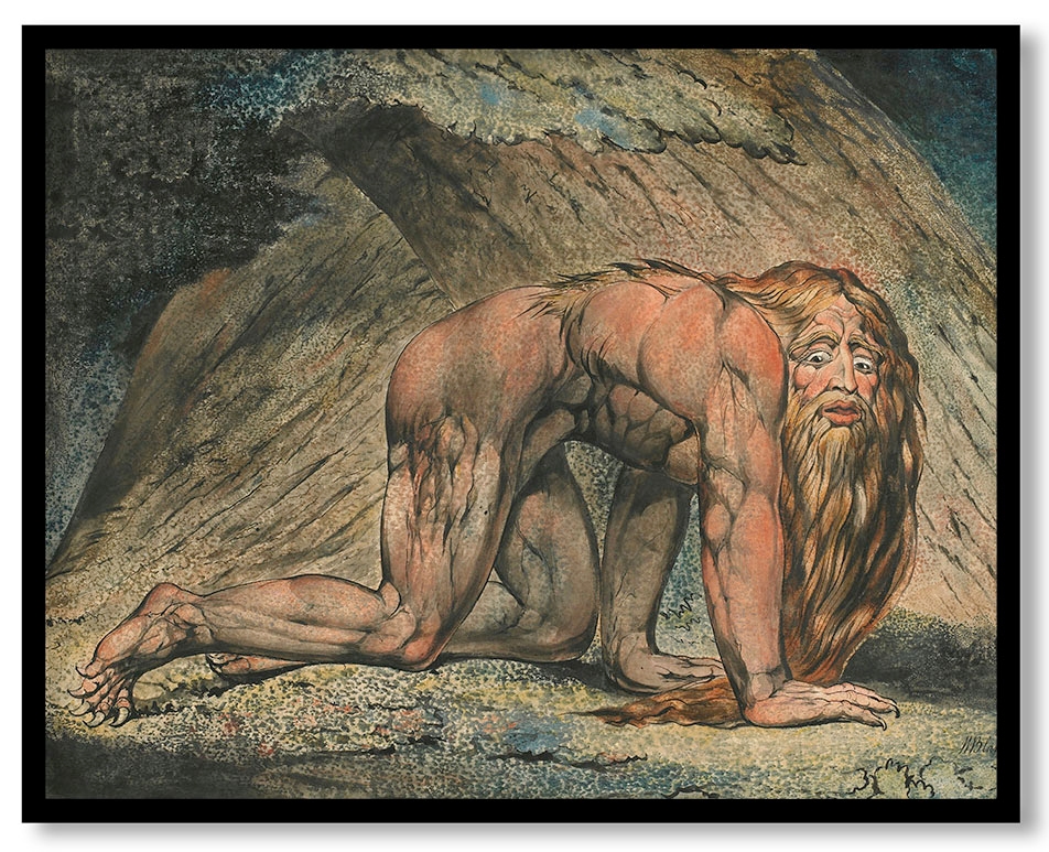 Nebuchadnezzar by William Blake (1795)