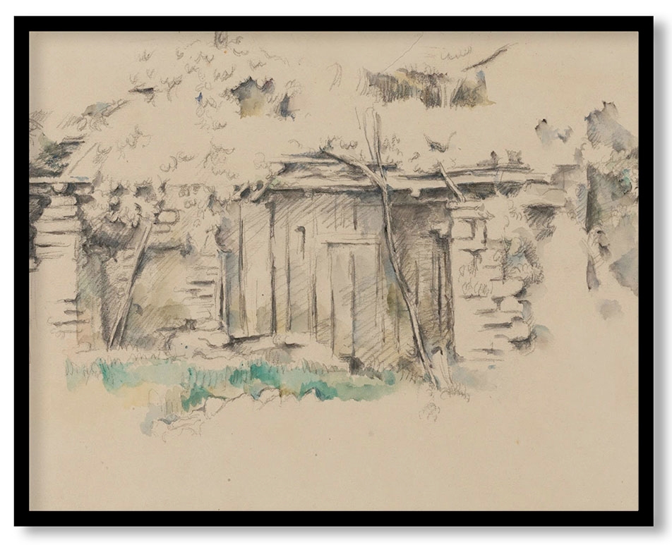 A Shed by Paul Cézanne (Circa 1880)