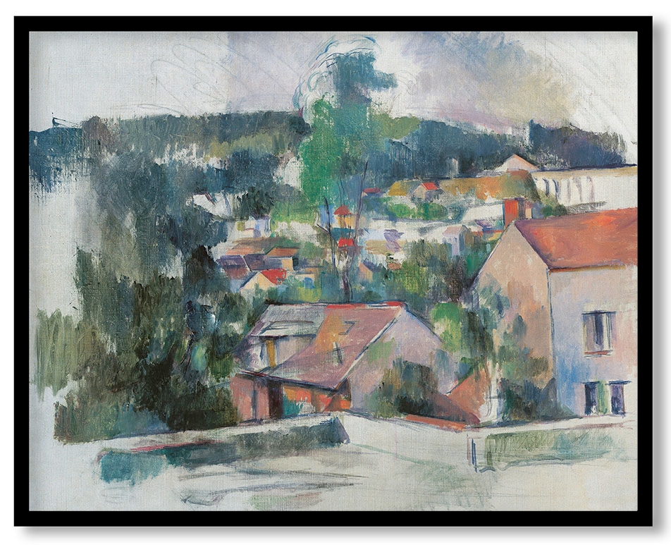 Landscape by Paul Cézanne (1888-1890)