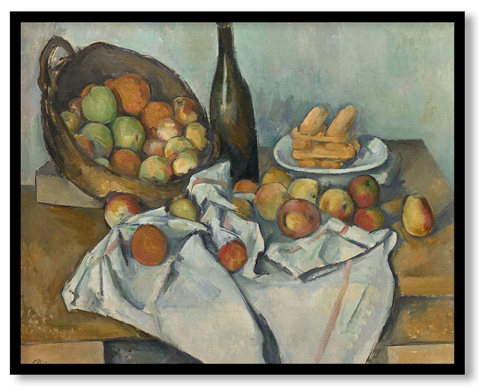 The Basket of Apples by Paul Cézanne (About 1893)