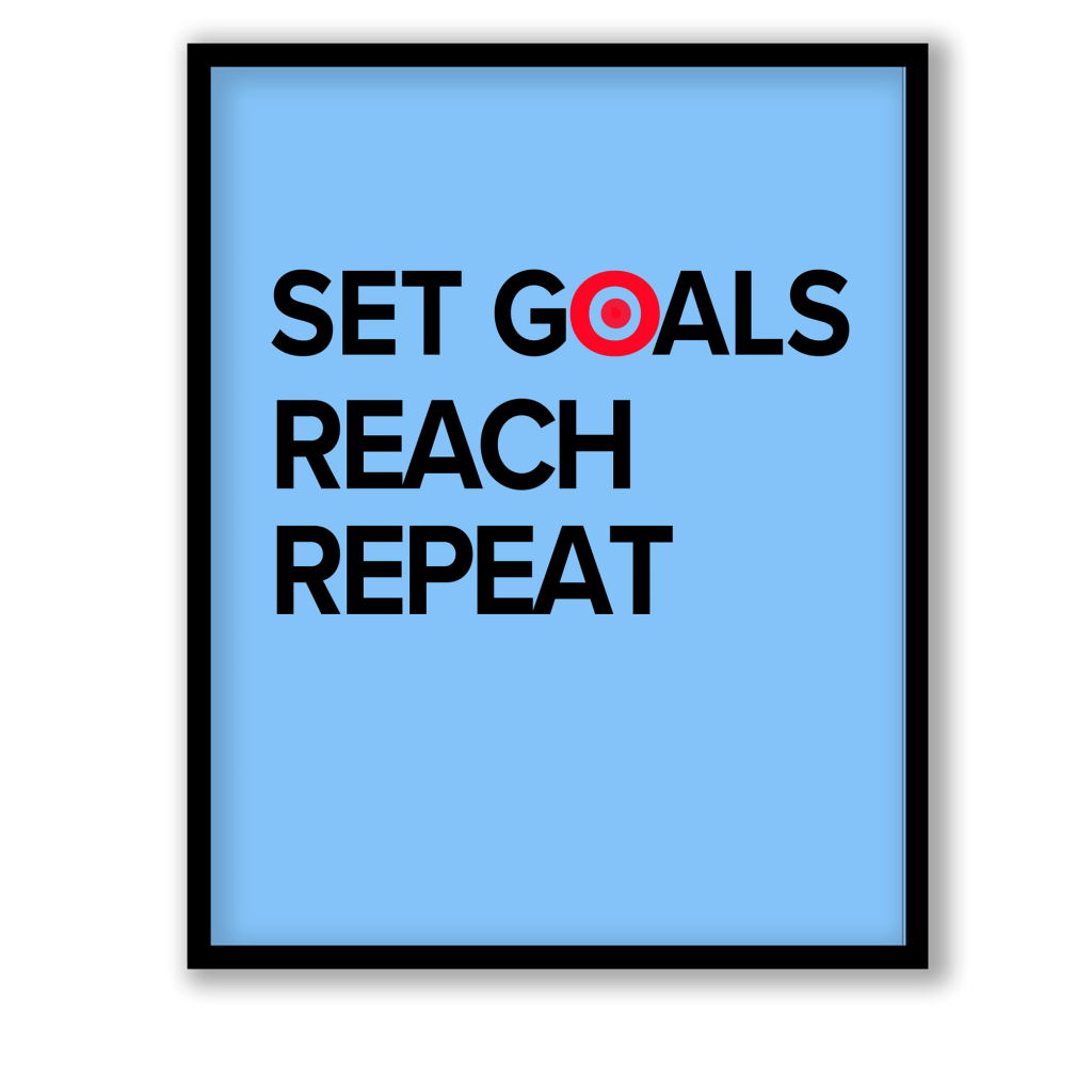 Set goals reach repeat 1