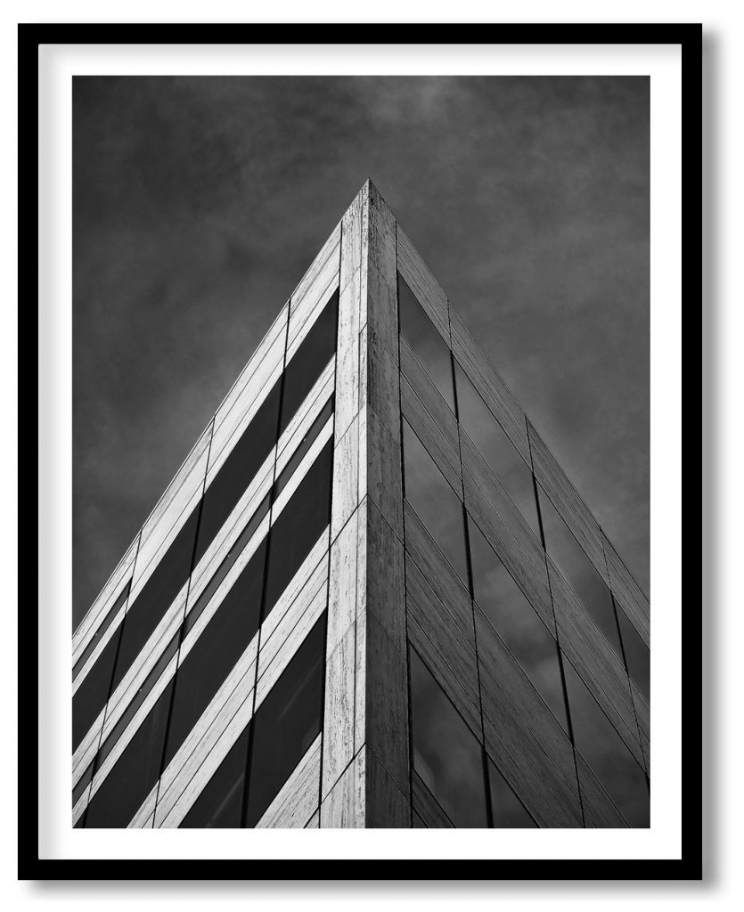Black and white architecture