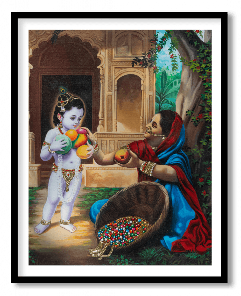 Krishna with Yashoda