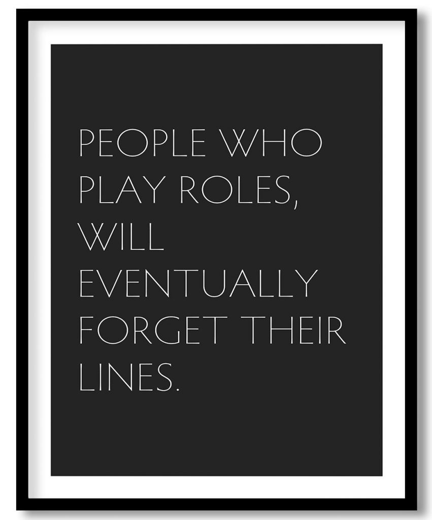 Forget their lines - Quote