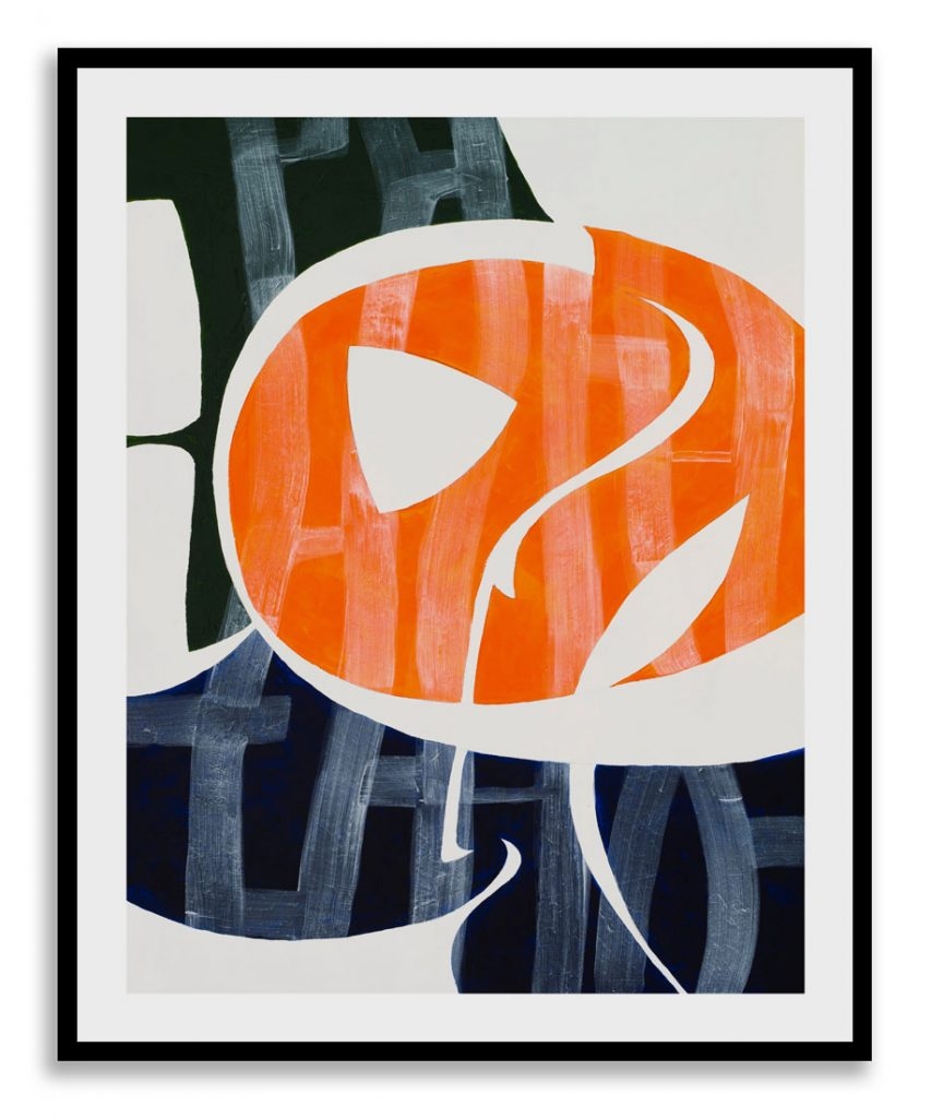 Retro modernist hard abstract