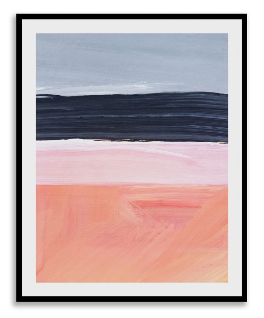 colored brush strokes abstract