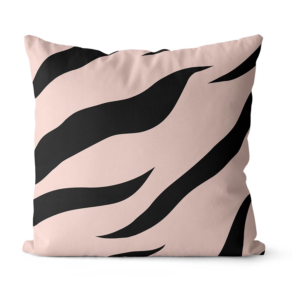 Black and pink tiger prints