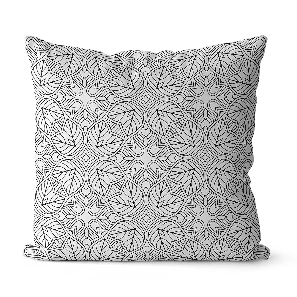 Line drawing seamless pattern