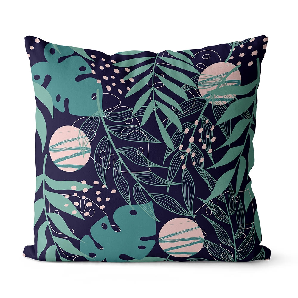 Abstract seamless botanical