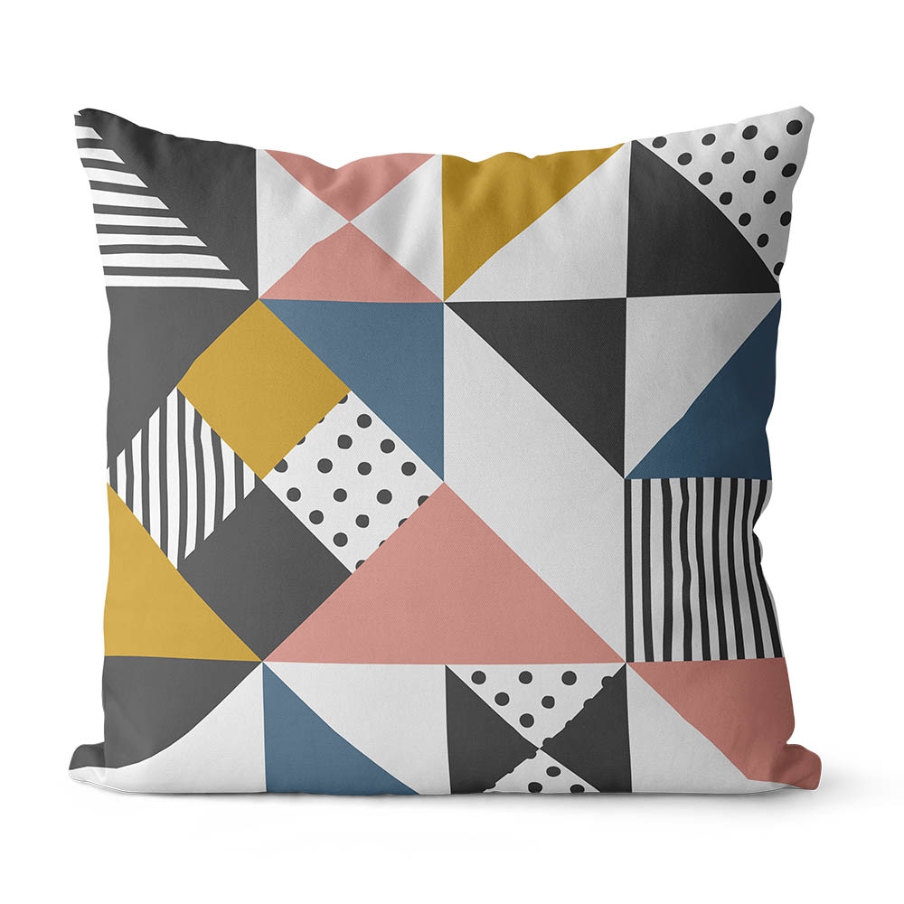 Green patterned geometric