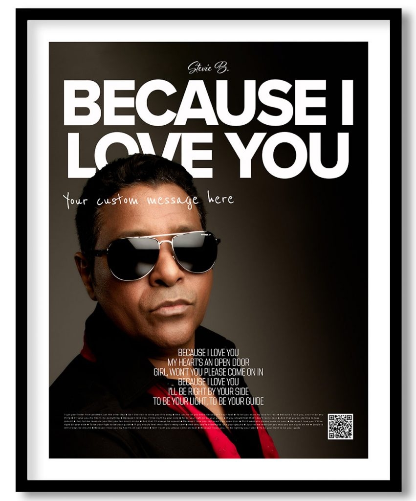 Stevie B. - Because i love you (poster)
