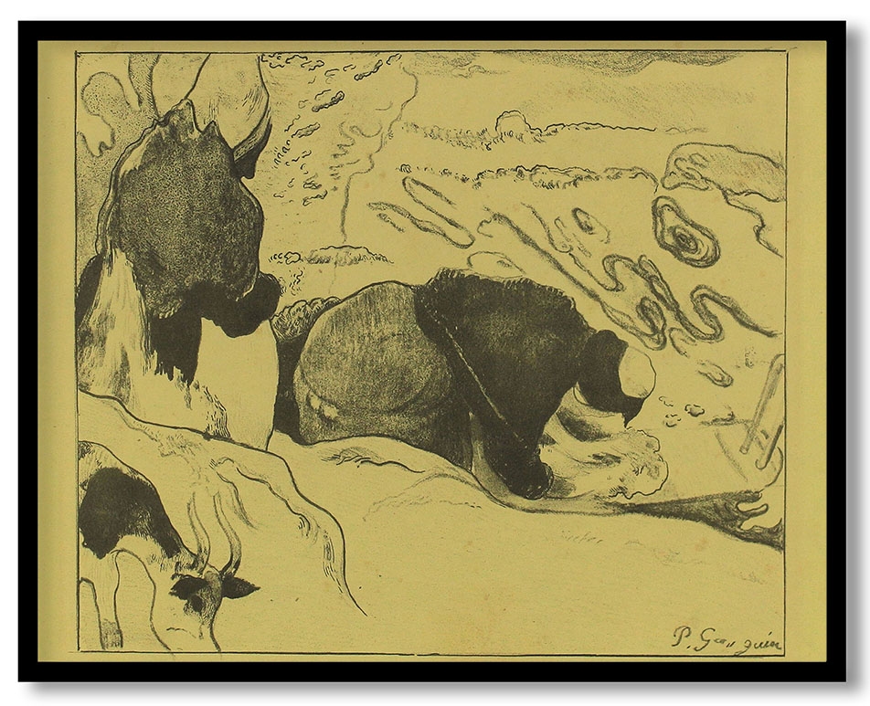 The Washers by Paul Gauguin (1889-1889)