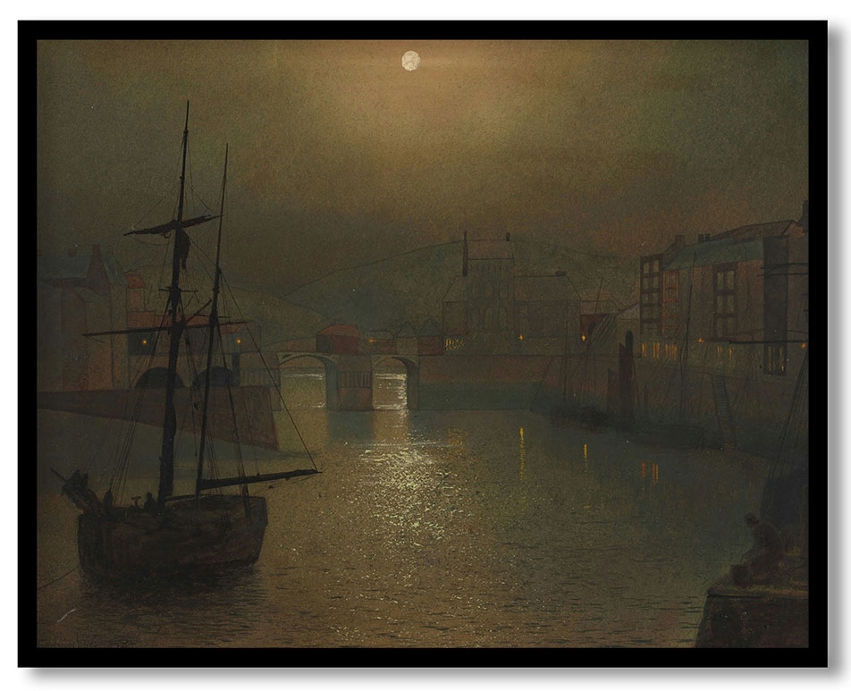 Whitby by John Atkinson Grimshaw (1878)