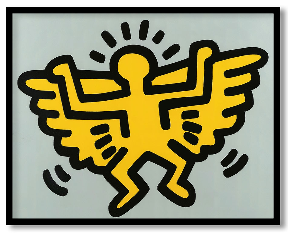 Icons #17 by Keith Haring (1990)