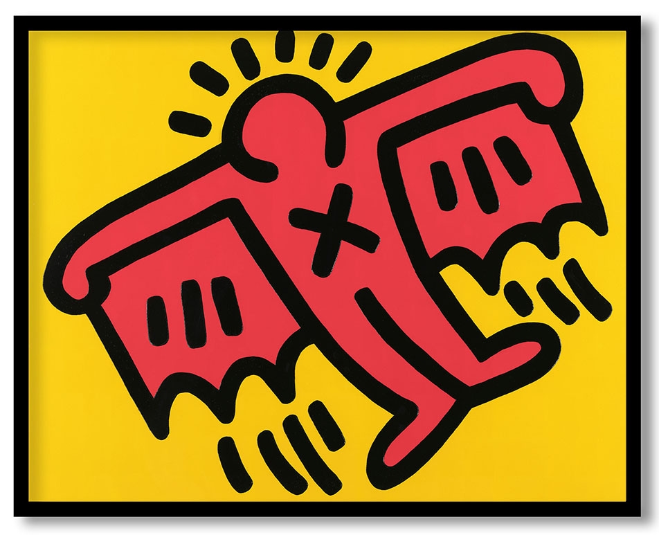 Icons #18 by Keith Haring (1990)