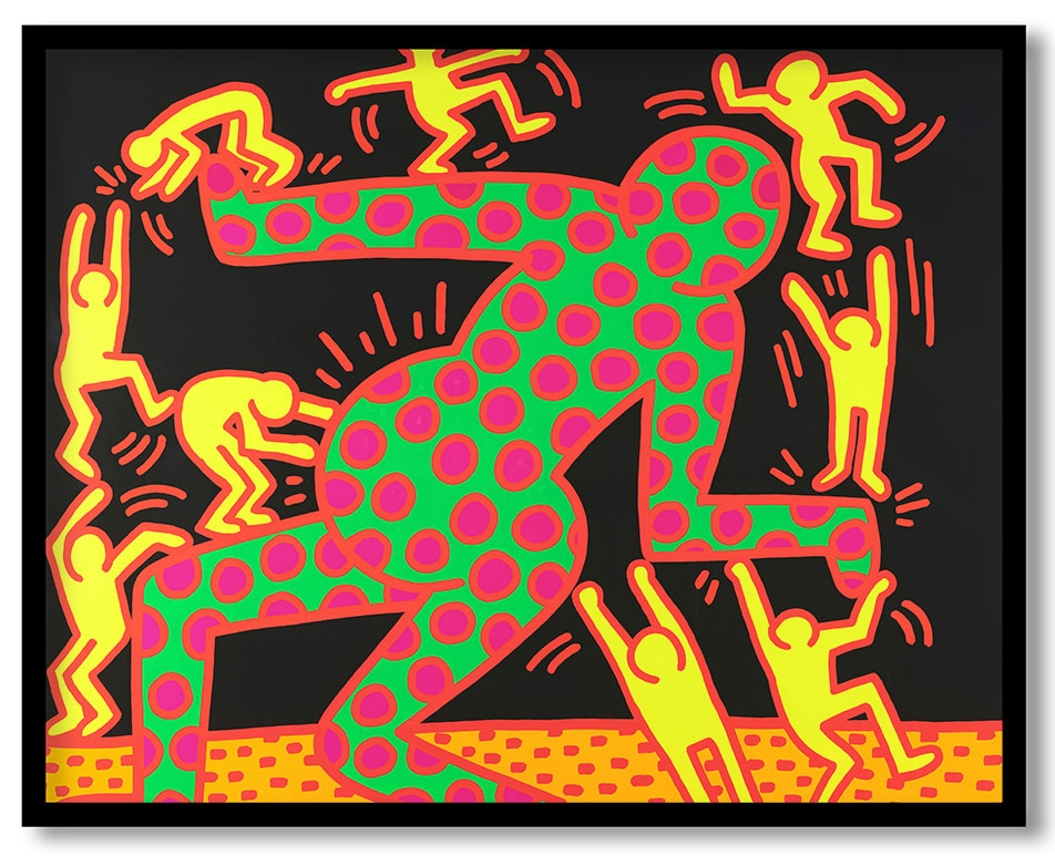 Untitled (Fertility) by Keith Haring (1983)