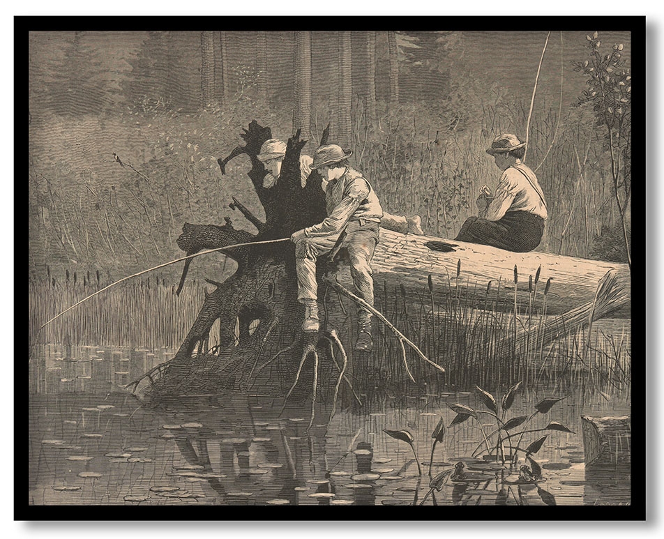 Waiting for a Bite by Winslow Homer (1874)
