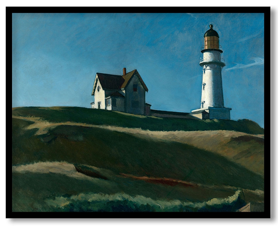Lighthouse Hill by Edward Hopper (1927)