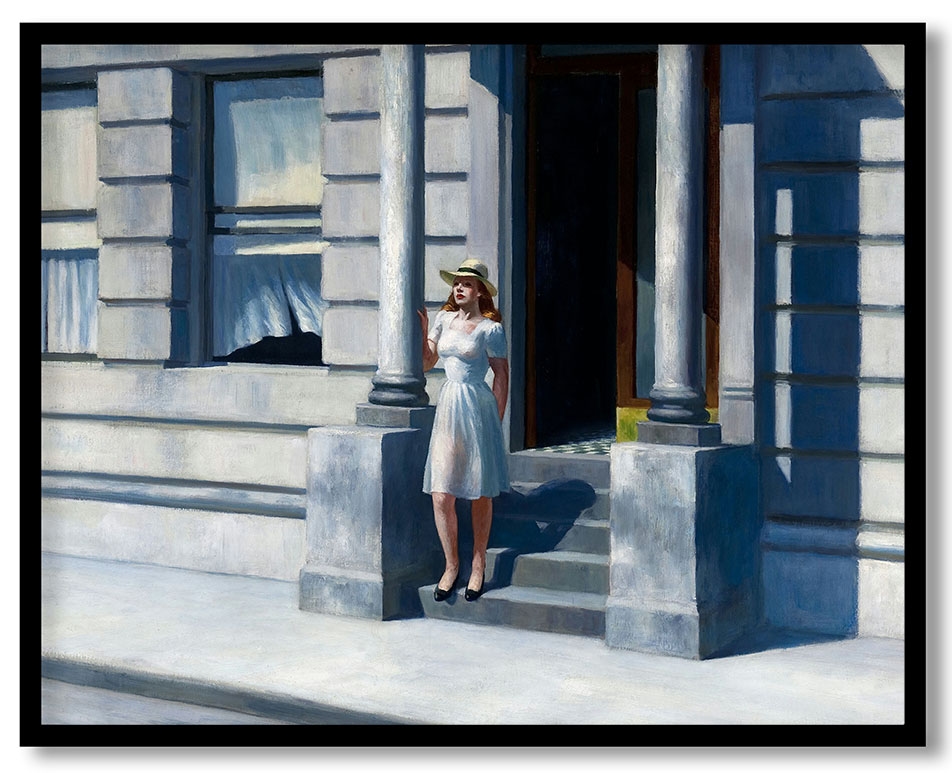 Summertime by Edward Hopper (1943/1943)