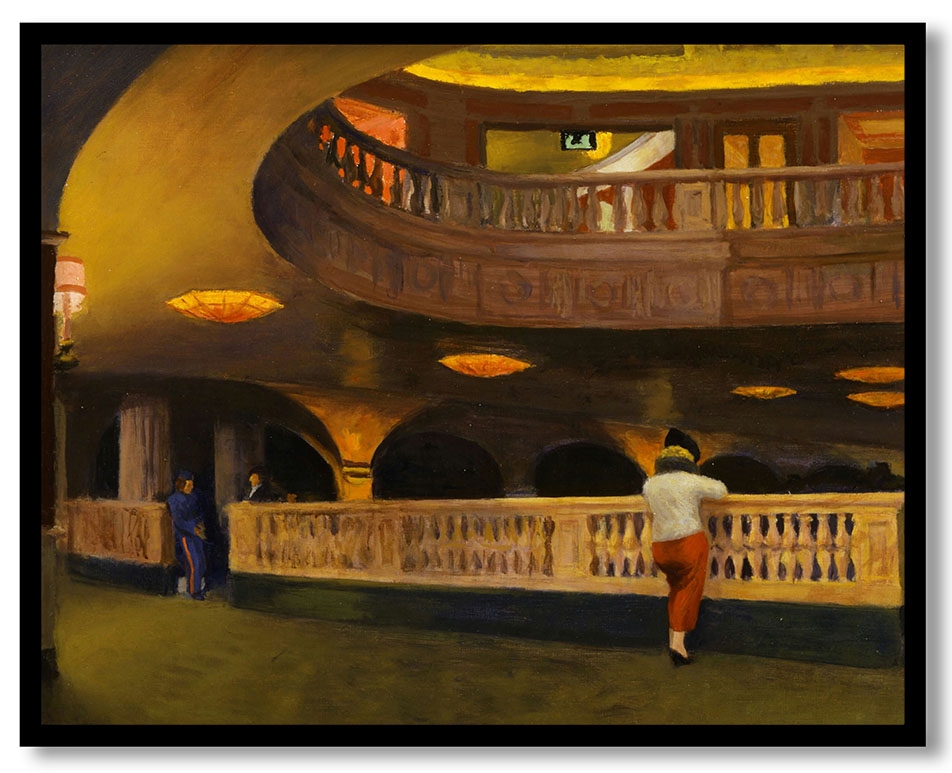 The Sheridan Theatre by Edward Hopper (1937-1937)