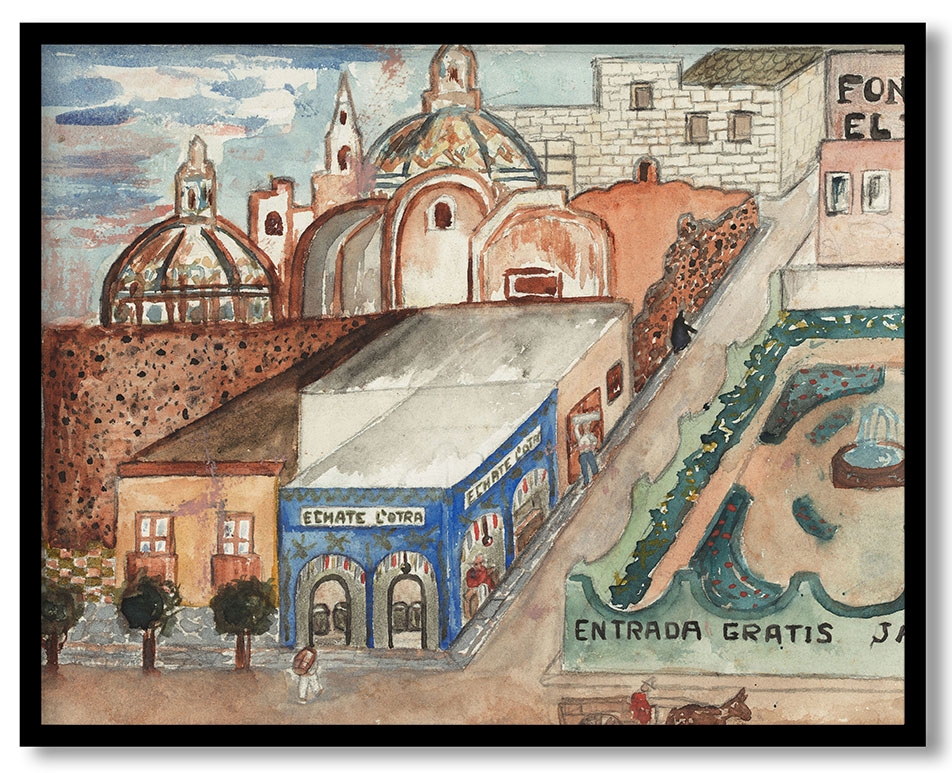 Echate la Otra by Frida Kahlo (1925)