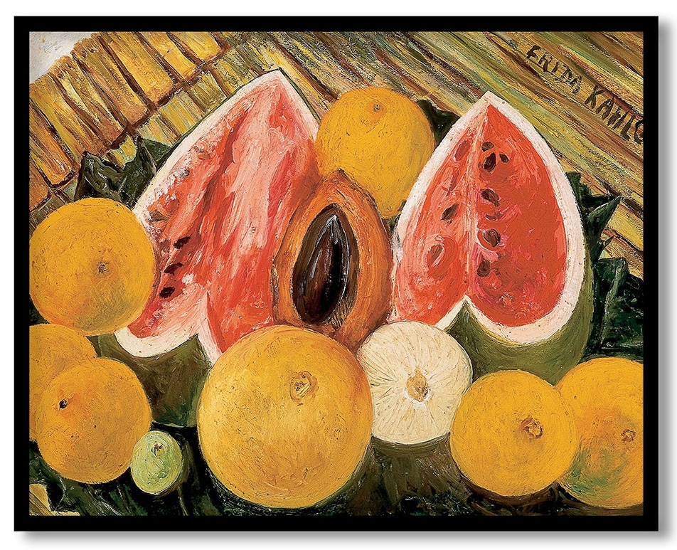 Still Life with Watermelons by Frida Kahlo (1953)
