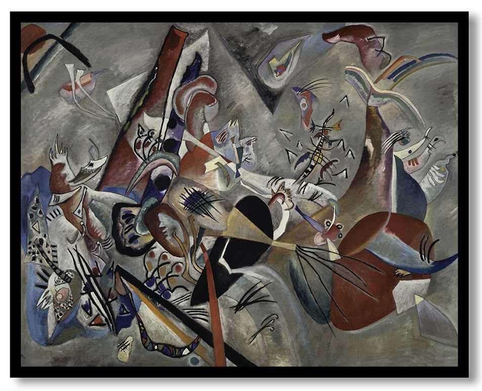 Im Grau (In the Grey) by Wassily Kandinsky (1919)