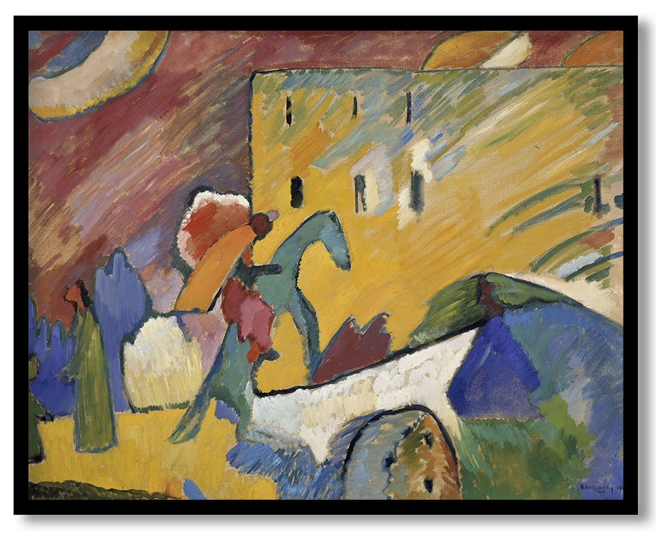Improvisation 3 by Wassily Kandinsky (1909)